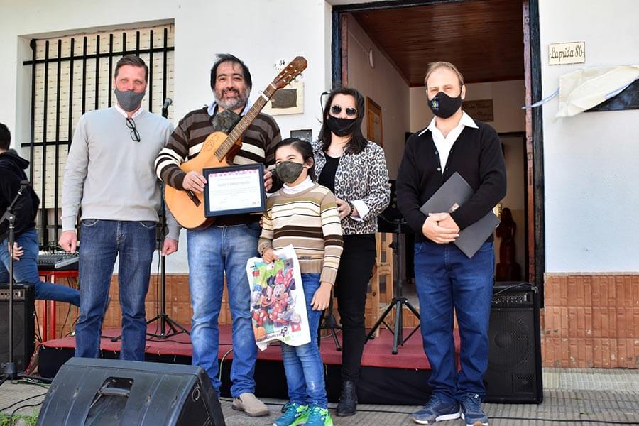 La Municipalidad de Colon homenajeo a Don Linares Cardozo
