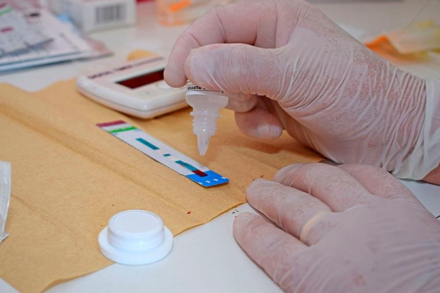 Test rapidos de VIH
