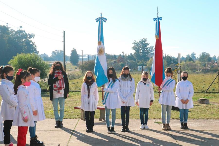 Alumnos de cuarto año prometen Lealtad a la Bandera