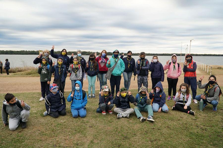 El sábado por la mañana junto con los Scouts Colón se juntaron más de 50 bolsas de residuos en la Reserva Norte de Colón.