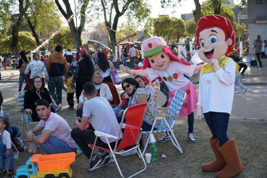 El mes de las Infancias cerró con un encuentro en el Parque Quirós