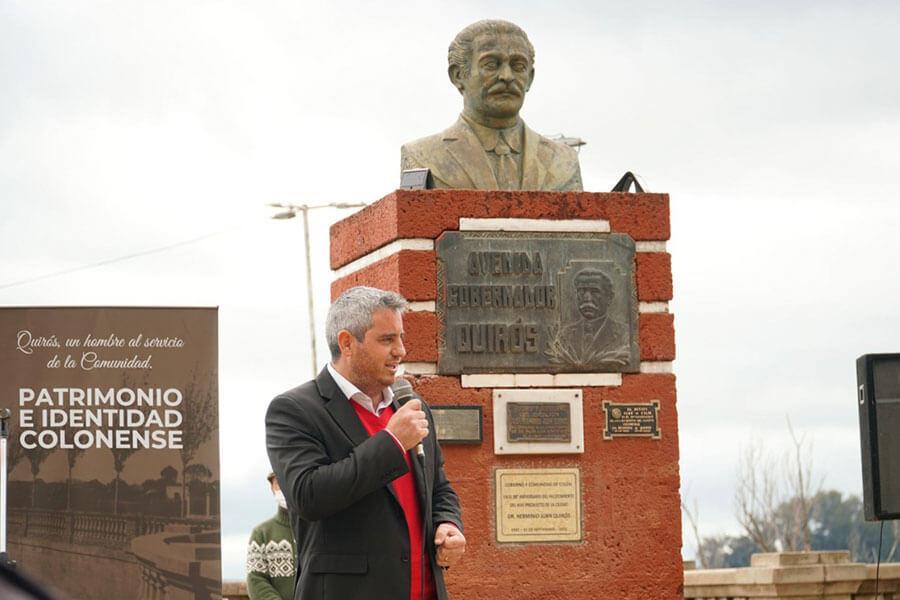 Fue presentado en Colón un programa camino al 150º aniversario del natalicio de Quirós