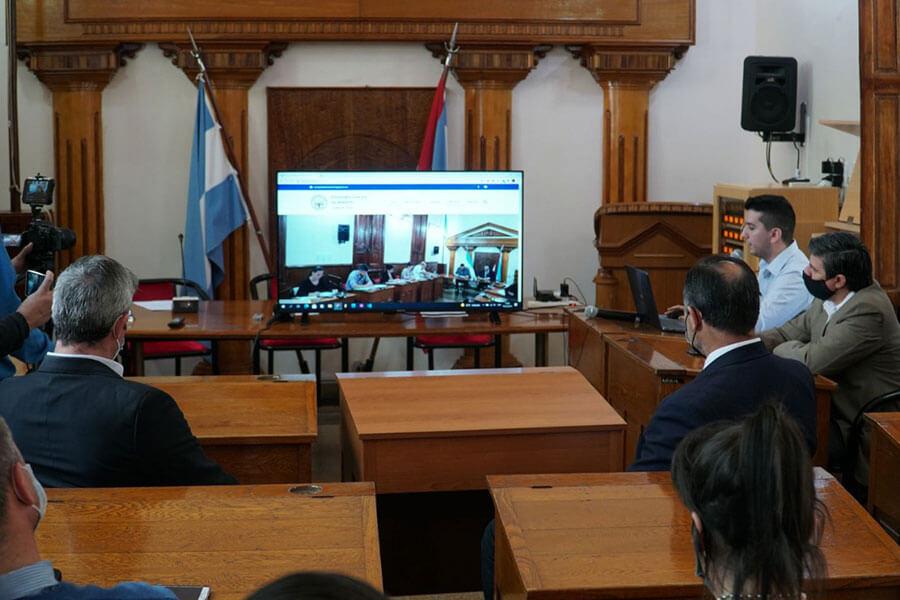 El Concejo Deliberante de Colón presentó una renovada página Web