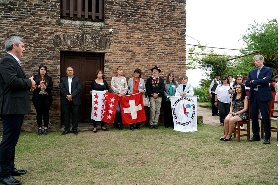 El Embajador de Suiza en Argentina fue recibido en el Molino Forclaz