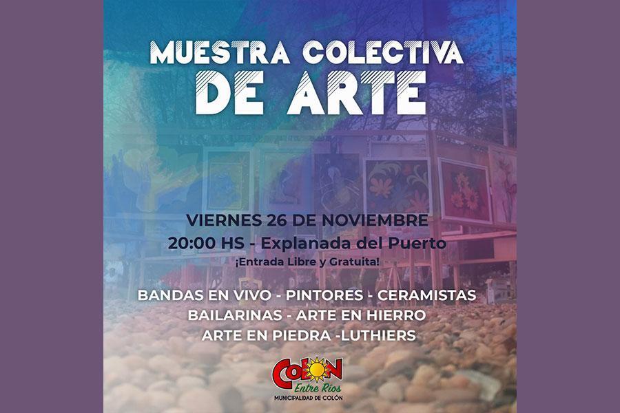 Artistas de Colón harán una muestra colectiva de arte