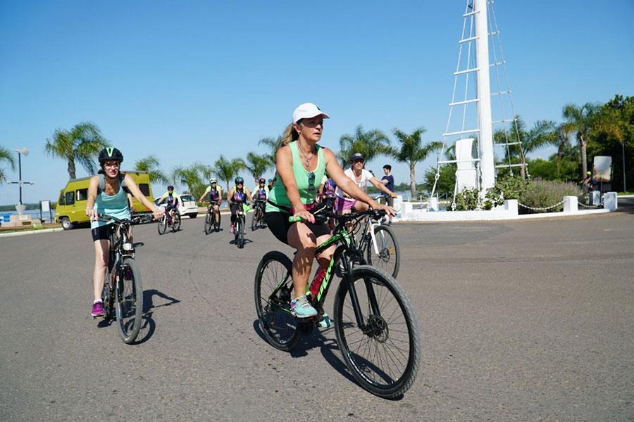 Se realizó la cuarta bicicleteada recreativa por caminos vecinales