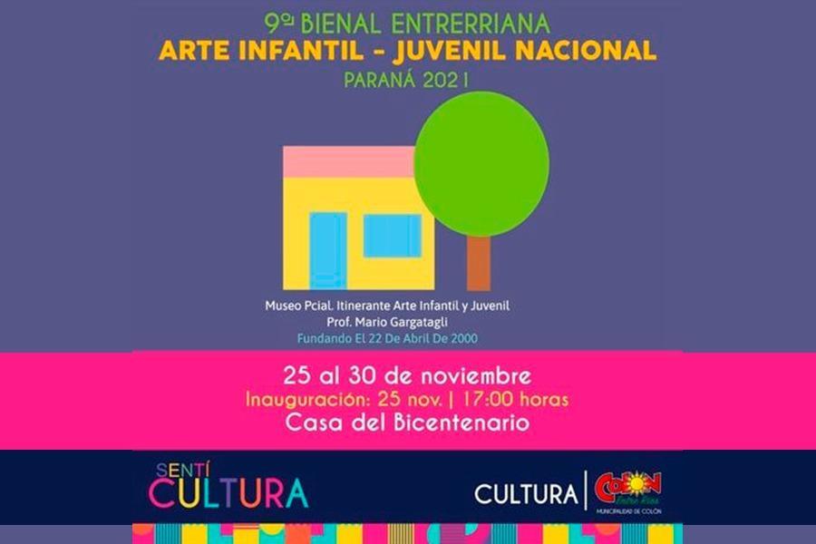 Se inaugura en Colón la Novena Bienal de Arte Infantil Juvenil Nacional 2021