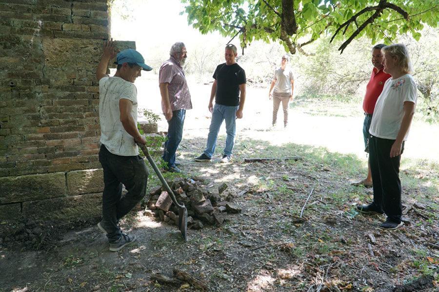 Se preparan y ultiman detalles para los recorridos guiados a las “Ruinas del Falansterio”