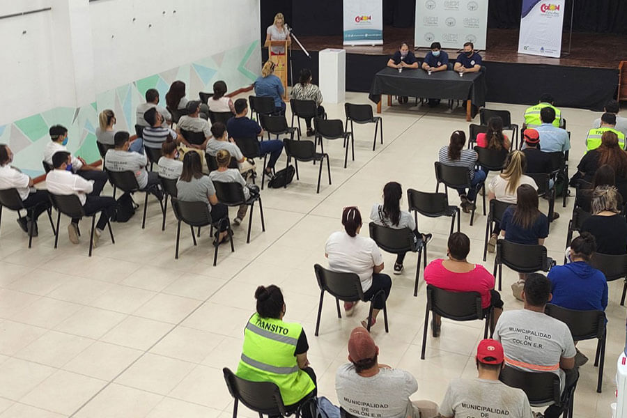 Culminó capacitación en RCP y primeros auxilios al primer grupo de personal municipal de Colón