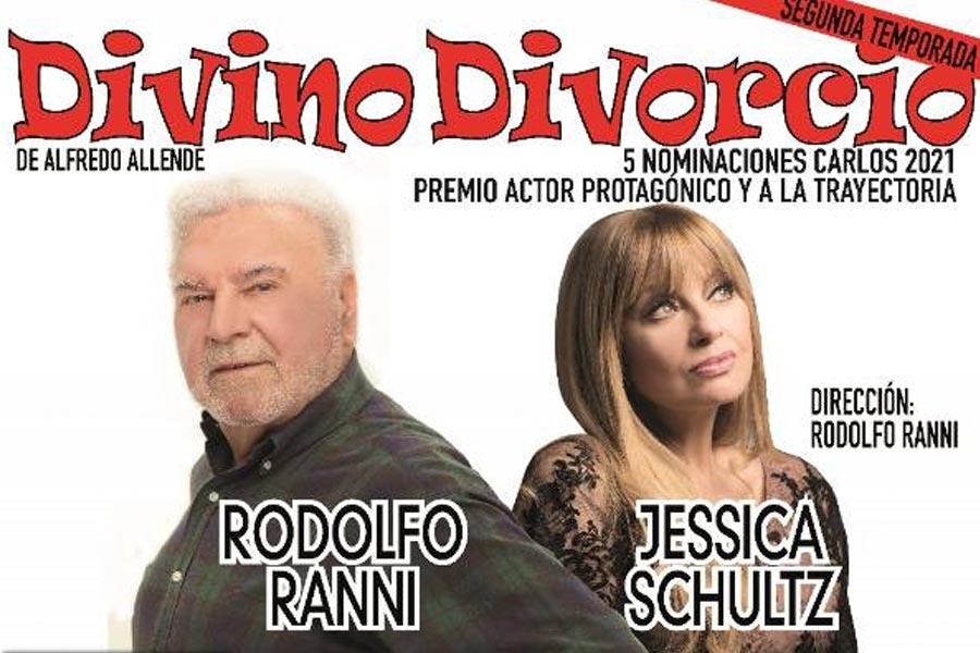Rodolfo Ranni y Jessica Schultz llegan con su “Divino Divorcio” a Colón
