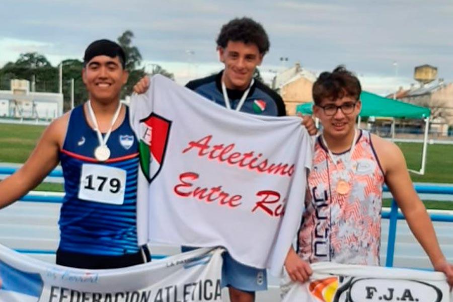 Tuvo una exitosa participación la Escuela Municipal de Atletismo de Colón en el Nacional U18