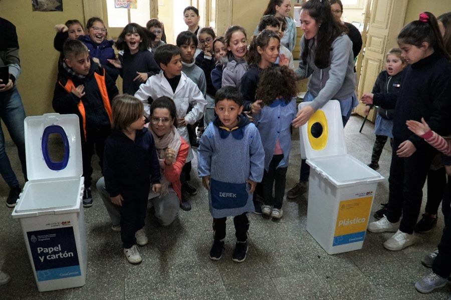 Se lanzó el concurso “Reciclando Ganamos Todos” y charlas de concientización en las escuelas