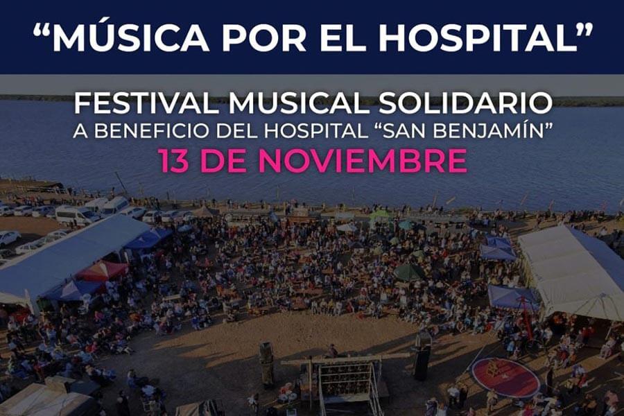 Festival musical solidario a beneficio del Hospital San Benjamín