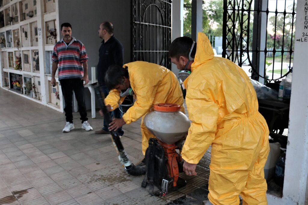 La Municipalidad de Colón realiza fumigaciones, descacharrización y fumigaciones específicas para prevenir el Dengue