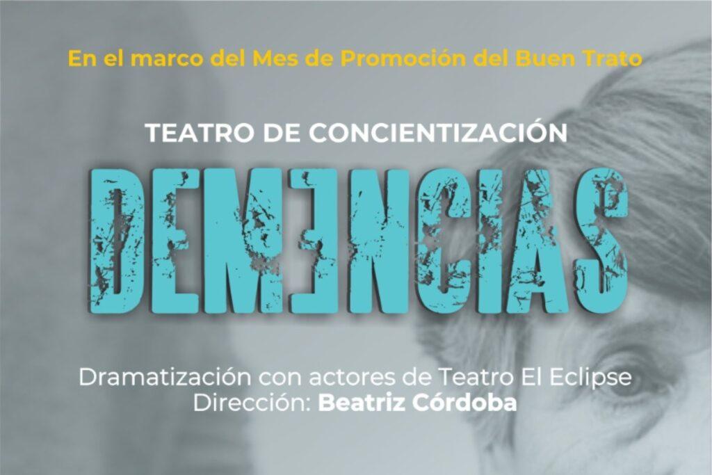 Obra de teatro “Demencias” en Colón: concientización a través del arte sobre las enfermedades neurodegenerativas
