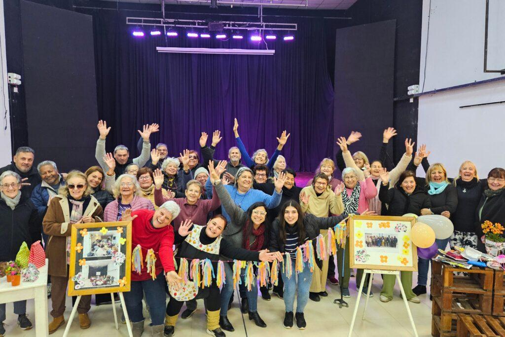 Adultos Mayores celebraron el Mes de la Amistad en el Taller Sociocognitivo