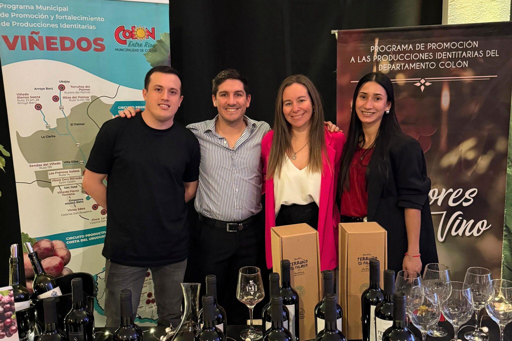 Colón se presentó en la Feria del Vino de Concepción del Uruguay y ...