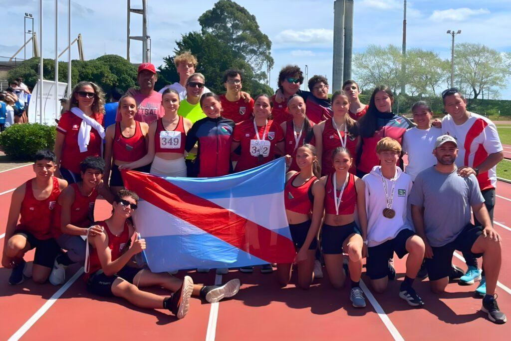 Colón dijo presente en los Juegos Evita de Atletismo: podio, finales y suma de puntos para Entre Ríos