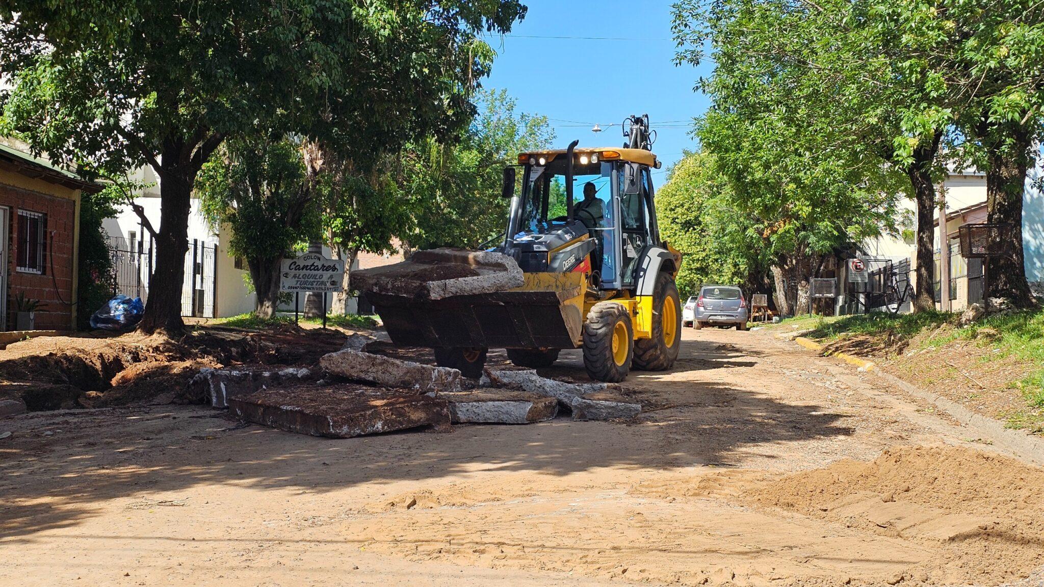 La Municipalidad de Colón avanza con múltiples obras en simultáneo en ...