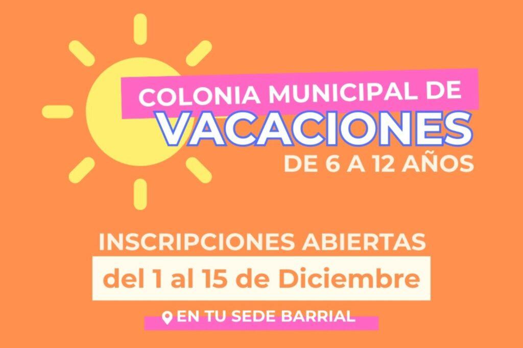 Se abren las inscripciones para la Colonia Municipal de Vacaciones 2026