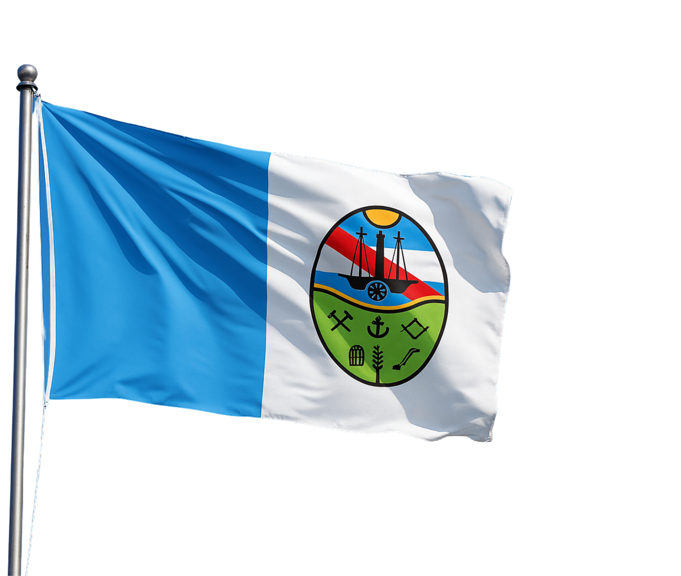 Bandera de la Ciudad de Colón
