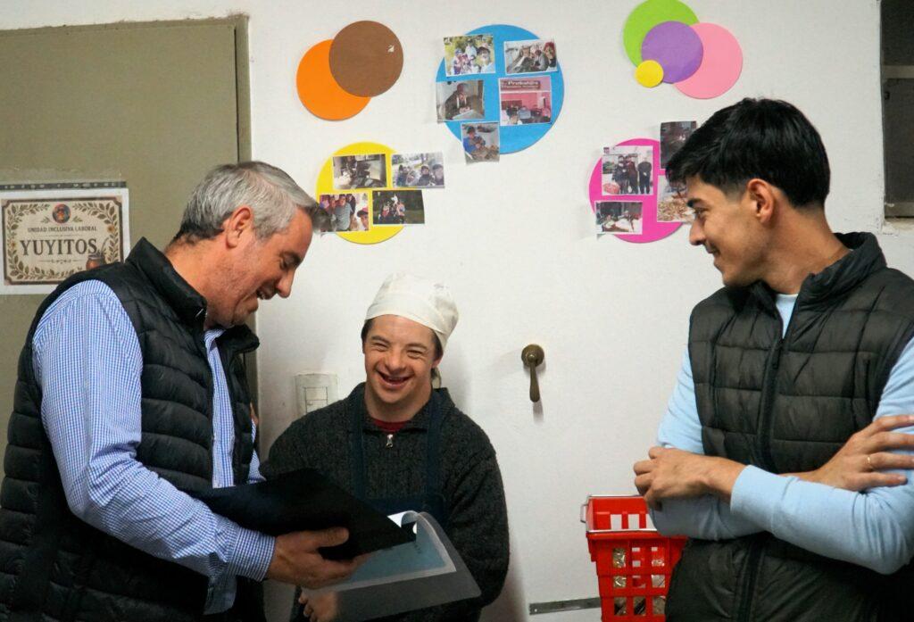 Colón acompaña entrenamientos laborales para personas con discapacidad