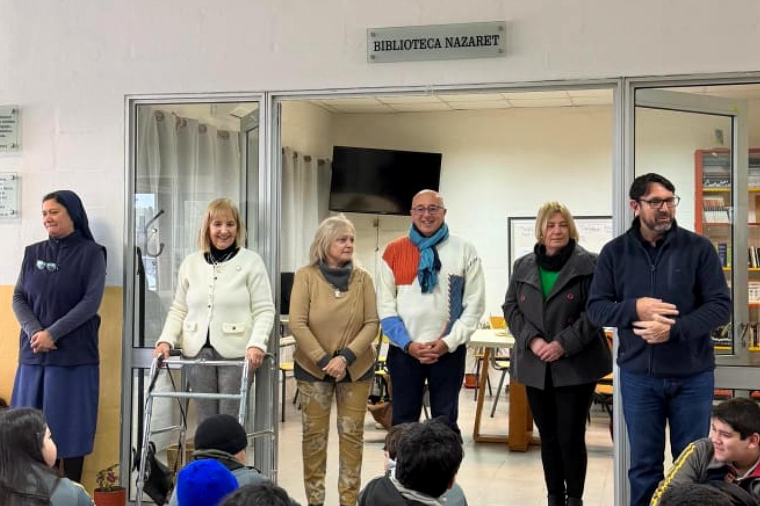 Encuentro educativo en Paysandú donde Colón compartió su experiencia en educación para la paz.