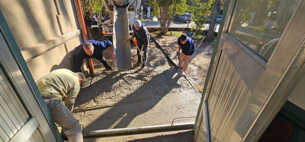 La Municipalidad de Colón acompaña nuevas mejoras en los accesos del Hospital San Benjamín
